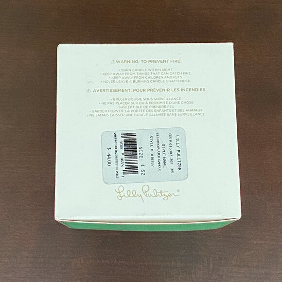 Lilly Pulitzer Electroplated Sand Bar Candle NIB - Picture 5 of 10